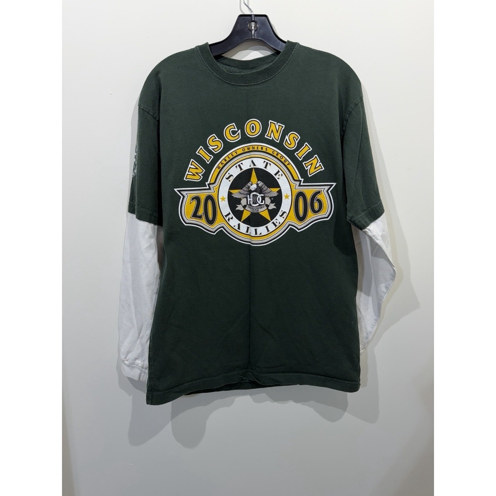 Vintage 2006 Wisconsin State Rally Harley Davidson Owners Group HOG Green Bay M